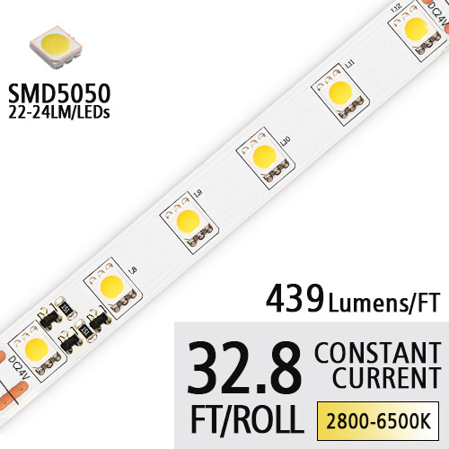 DC24V 5050SMD 90 High CRI LED Tape Lights - Constant Current Flexible LED Strip Lights - 32.8Ft/Roll, Apply For Trademark Lighting DC24V 5050SMD 90 High CRI LED Tape Lights - Constant Current Flexible LED Strip Lights - 32.8Ft/Roll, Apply For Trademark Lighting